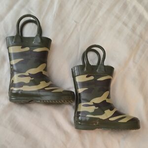 Capelli Kids Camouflage Rain Boots